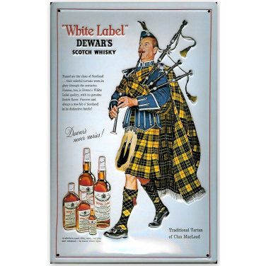 Dewar&#039;s White Scotch Whiskey-(20x30cm)