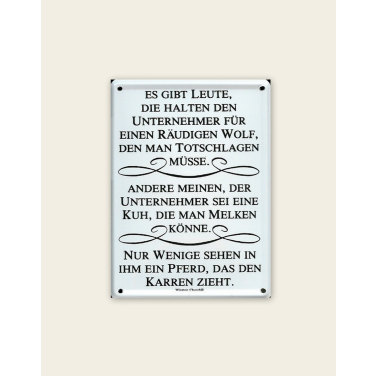 Es gibt Leute…-(8 x 11cm)