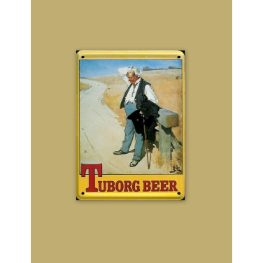 Tuborg Beer -(8x11cm)