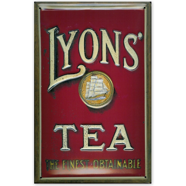 Lyon&#039;s Tea - Ship -(20x30cm)