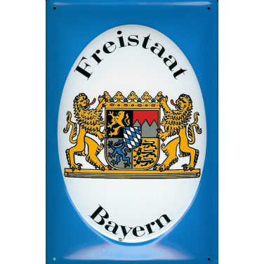 Freistaat Bayern-(20x30cm)