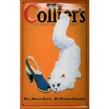 Collier&#039;s The national weekly War, Now or never by Winston Churchill