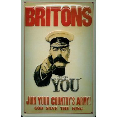 Britons &quot;wants you&quot; -(20 x 30cm)