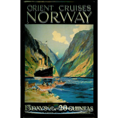 Orient cruises Norway -(20x 30cm)