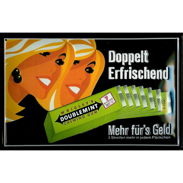 Wrigley&#039;s Doublemint -(20 x 30cm)