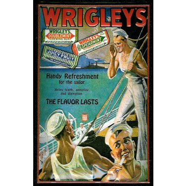 Wrigley&#039;s Chewing gum Sailor -(20 x 30cm)