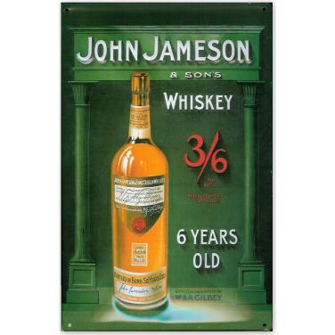 J. Jameson &amp; sons grün-(20x30cm)