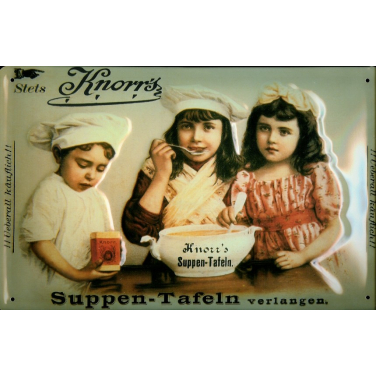 Knorr&#039;s Suppen-Tafeln-(30 x 20cm)