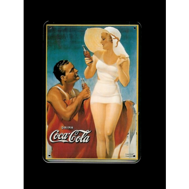 Coca-Cola  on the beach-(10x15cm)