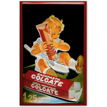 Colgate Zahnpasta Tube-(20 x 30cm)