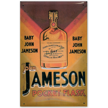 John Jameson - Pocket flask-(20x30cm)