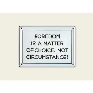 Boredom is a matter-(11 x 8cm)