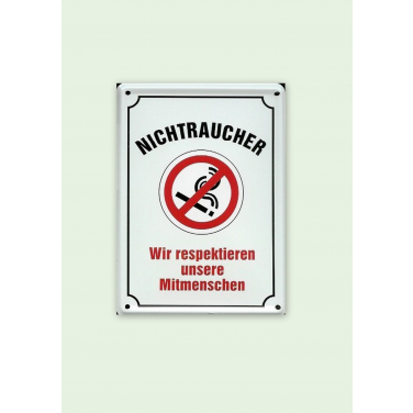 Nichtraucher -(8 x 11cm)