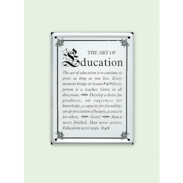 The Art of Education…-(8 x 11cm)