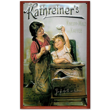 Kathreiner's Frau & Kind-(20x30cm)