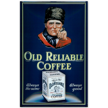 Old Reliable Coffee-(20x30cm)