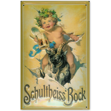 Schultheiss Bock -(20x30cm)