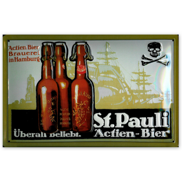 St. Pauli Actien-Bier Brauerei-(20x30cm)