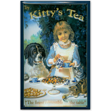 Kitty's Tea-(20x30cm)