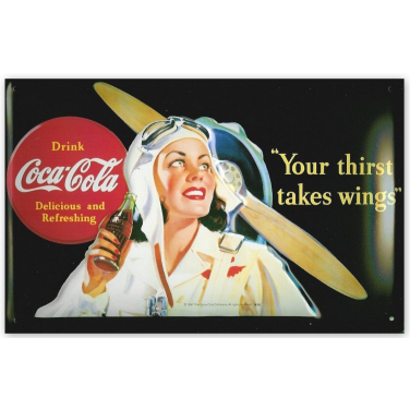 Coca-Cola Pilot-(20x30cm)