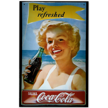 Coca-Cola Play refreshed-(20x30cm)