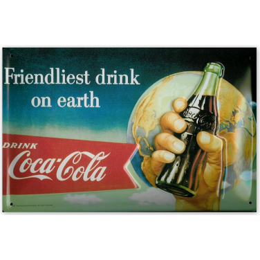 Coca-Cola Friendliest Drink -(20x30cm)