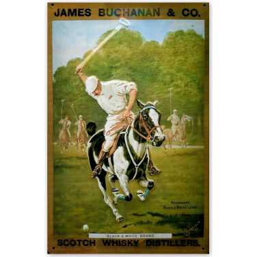 James Buchanan & Co.- Polo-(20x30cm)