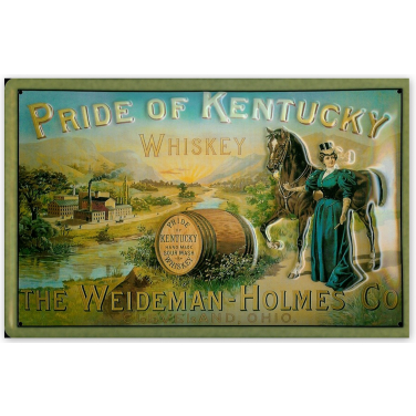 Pride of Kentucky Whiskey-(20x30cm)