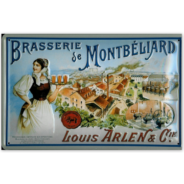 Brasserie de Montebliard-(20x30cm)