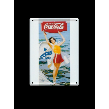 Coca-Cola It cools you-(8x11cm)