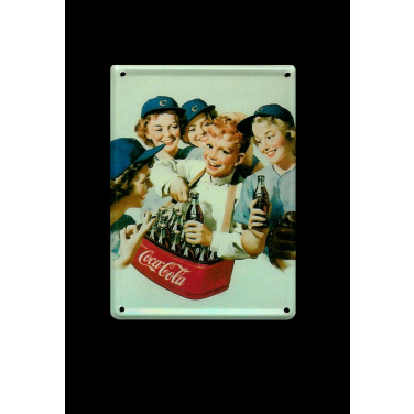 Coca-Cola Baseball Kids-(8x11cm)
