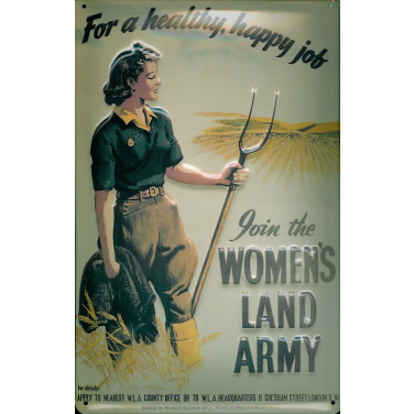Women's Land Army For a healthy, happy job
