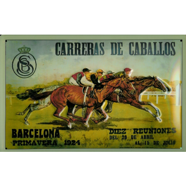 Carreras De Caballoes  -(20 x 30cm)