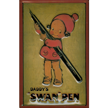 Daddy's Swan pen-(20 x 30cm)