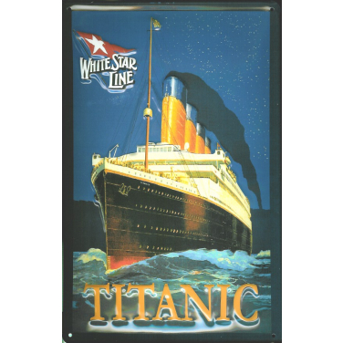 White Star Line Titanic-(20x30cm)