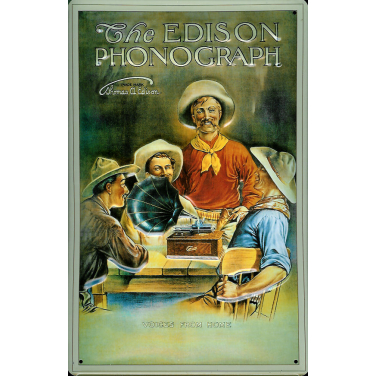 Edison - Cowboy's-(20 x 30cm)