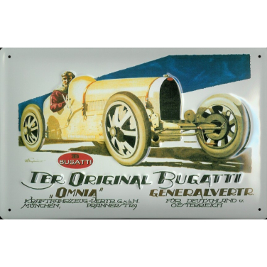 Der Original Bugatti-(30 x20cm)