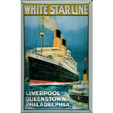 'White Star Line Queenstown-(20 x 30cm)
