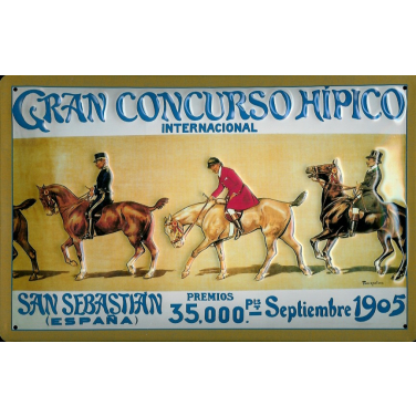 Gran Concurso Hipico -(20 x 30cm)