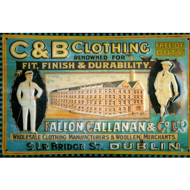 C&B Clothing  -(20 x 30cm)
