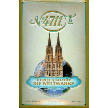 4711 Weltmarke-(20 x 30cm)