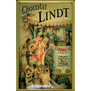 Chocolat Lindt Sprüngli  -(20 x 30cm)