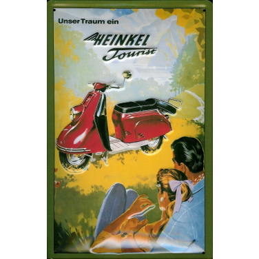 Heinkel Tourist-(20x30cm)