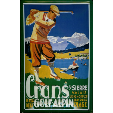 Cran's Golf Alpin  -(20 x 30cm)