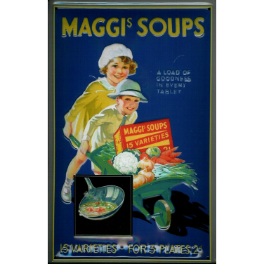 Maggi's Soups varieties-(20x30cm)