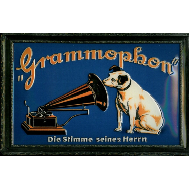 Grammophon Die Stimme-(30 x 20cm)