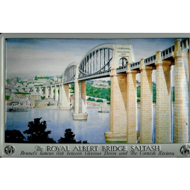 The Royal Albert Bridge-(30 x 20cm)