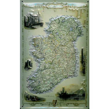 Ireland Map-(20 x 30cm)