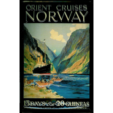 Orient cruises Norway -(20x 30cm)