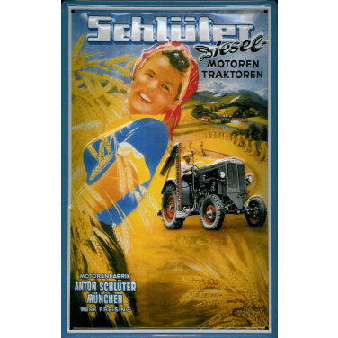 Schlüter  Traktoren-(20 x 30cm)